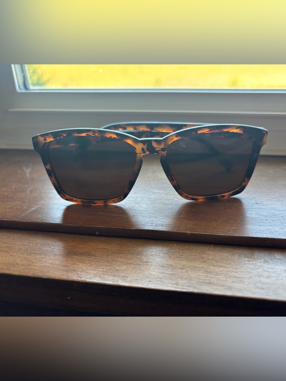 Goodr “Smaller is baller”Tortoiseshell Sunglasses with Brown Lenses